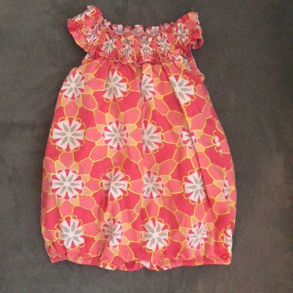 Baby girl tea collection romper